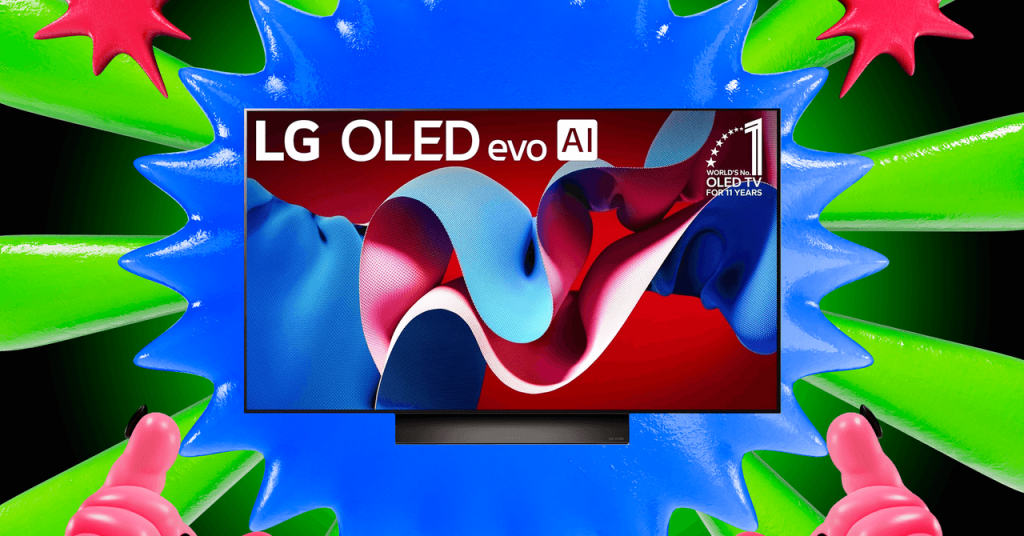 يعد بيع LG C4 OLED هذا أفضل صفقة تلفزيون برايم داي