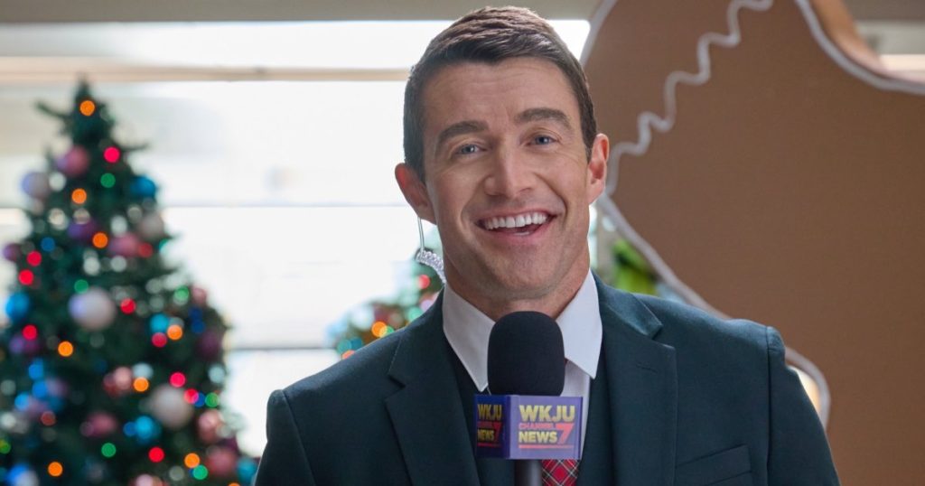 روبرت باكلي يثير “السيد. الجانب المشرق قصة حب بين Weatherman ودكتور Jaded في فيلم Holiday Hallmark (حصريًا)