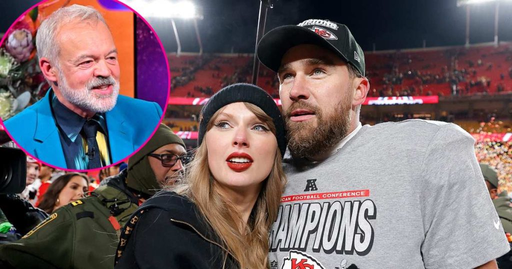 يدعو تايلور سويفت عرضا ترافيس كيلس “خطيبتي” على “عرض غراهام نورتون”