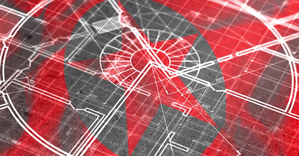 يقوم المحتالون الكوريون الشماليون بالتصميم المعماري الآن