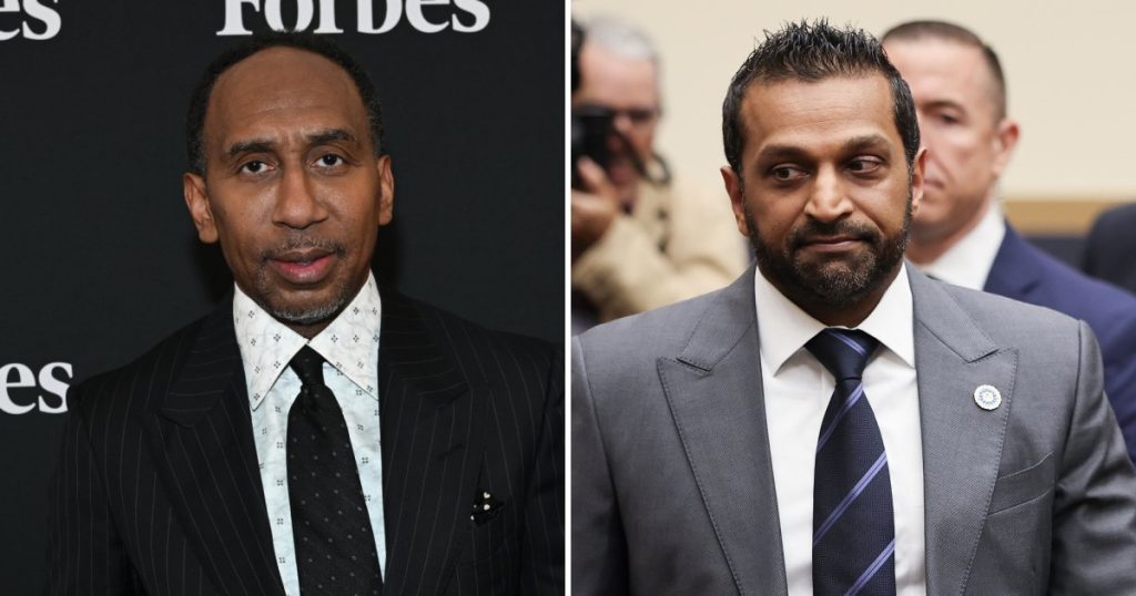 مضيف ESPN ستيفن أ. سميث يتصادم مع كاش باتيل من مكتب التحقيقات الفيدرالي بشأن قضية المقامرة في الدوري الاميركي للمحترفين