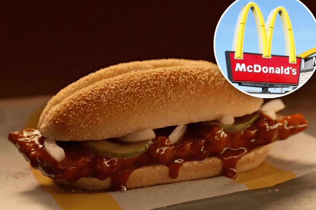 عاد McRib إلى القائمة في بعض مطاعم ماكدونالدز