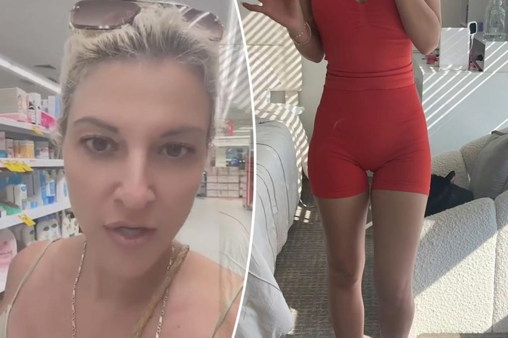 صراخ المرأة حول اتجاه الملابس الرياضية “الصارخ” يقسم وسائل التواصل الاجتماعي