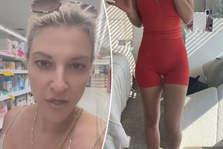 صراخ المرأة حول اتجاه الملابس الرياضية “الصارخ” يقسم وسائل التواصل الاجتماعي