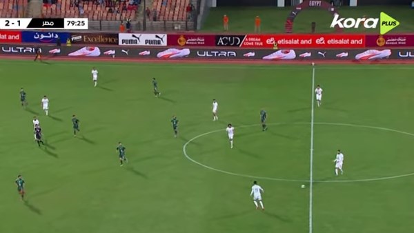 الجزائر تتقدم بالهدف الثاني على منتخب مصر الثاني وديا