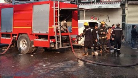 دون خسائر بشرية.. السيطرة على حريق داخل شقة في الحوامدية