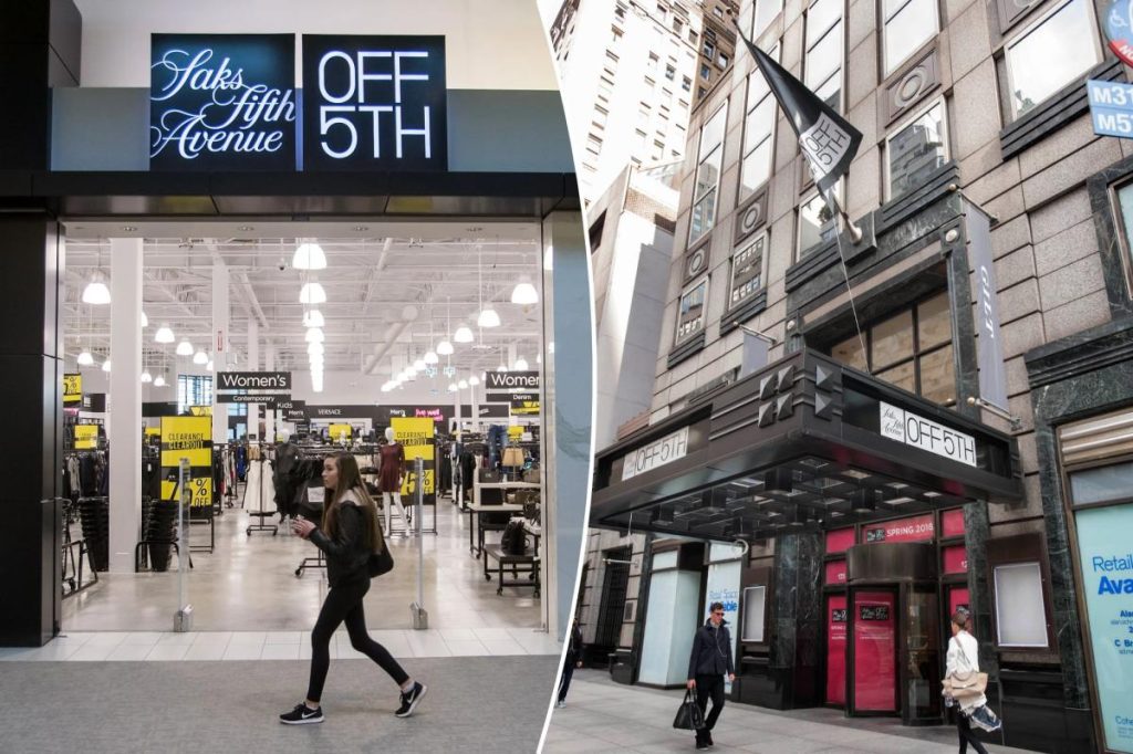تقوم شركة Saks Off Fifth بإغلاق 9 متاجر في الولايات المتحدة