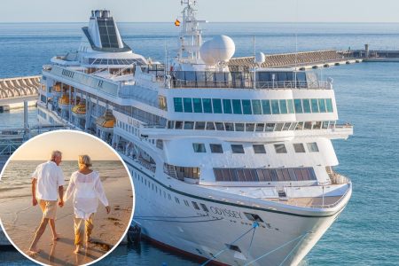 تطفو عبر الحياة على خط الرحلات البحرية السكني الفاخر هذا