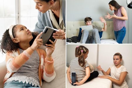 يجادل الآباء أكثر مع أطفالهم حول وقت الشاشة عبر الخطط الاجتماعية: استطلاع