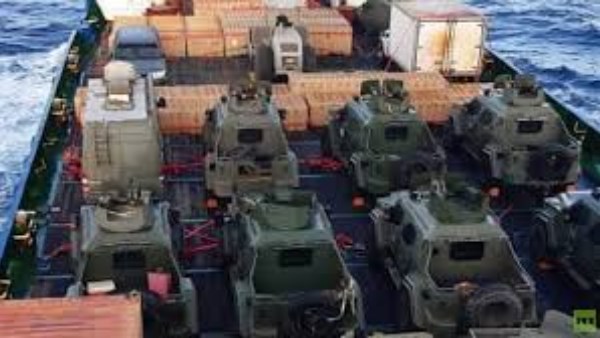 أمريكا تصادر سفينة مغادرة من الصين تحمل معدات عسكرية إلى إيران