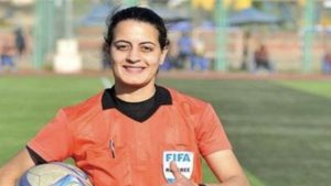 فيفا يرشّح المصرية شاهندة المغربي للتحكيم في كأس العالم للسيدات بالبرازيل