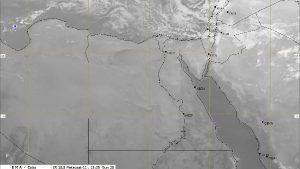عاجل | الأقمار الصناعية ترصد بداية سقوط أمطار على شمال وشرق البلاد