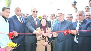 رئيس جامعة دمنهور يشهد وضع حجر الأساس لكلية الطب البيطري جامعة الأزهر بحوش عيسى