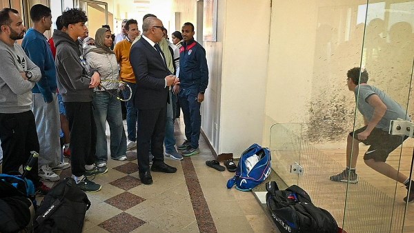 انطلاق بطولة الزهور المفتوحة للإسكواش وسط إجراءات طبية على أعلى مستوى