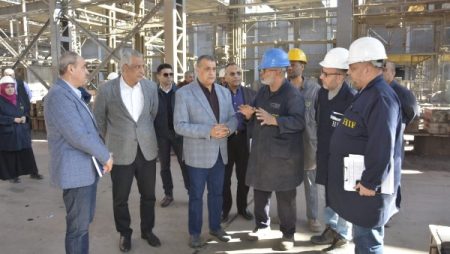 مسابك حديثة ومنتجات استراتيجية.. وزير الإنتاج الحربي يتفقد مصنع حلوان للمسبوكات