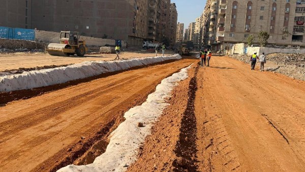 محافظ الجيزة يتابع مشروع تطوير شارع الإخلاص بحي الطالبية