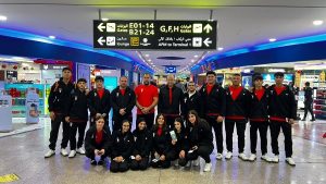 الفوج الثاني لبعثة مصر يغادر لأنجولا للمشاركة بدورة الألعاب الأفريقية