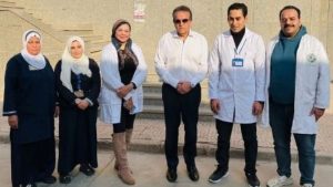 زيارة مفاجئة.. وزير الصحة يتفقد مستشفى الواسطى المركزي ببني سويف