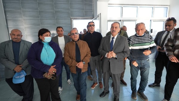 محافظ أسيوط ورئيس القابضة للمياه يتفقدان توسعات محطة مرشحة أبوتيج