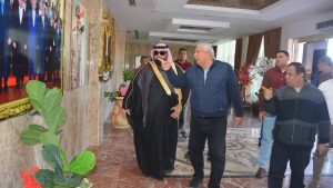 وفد سعوديً مشارك في مهرجان الرياضات التراثية والفنون يزور الوادي الجديد