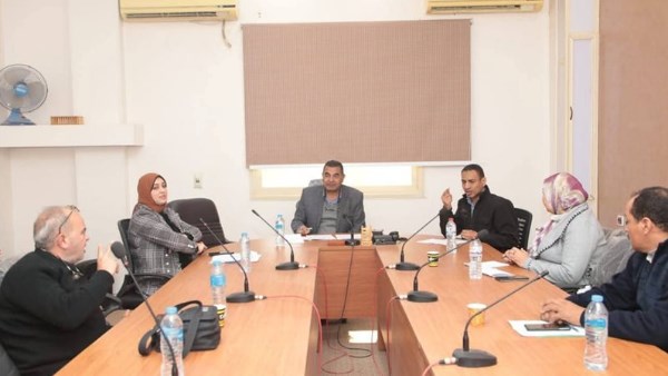 سكرتير الوادي الجديد يتابع الموقف التنفيذي لملفات التصالح بمخالفات البناء