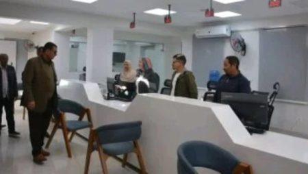 تشغيل المركز التكنولوجى لخدمات المواطنين بالوادي الجديد