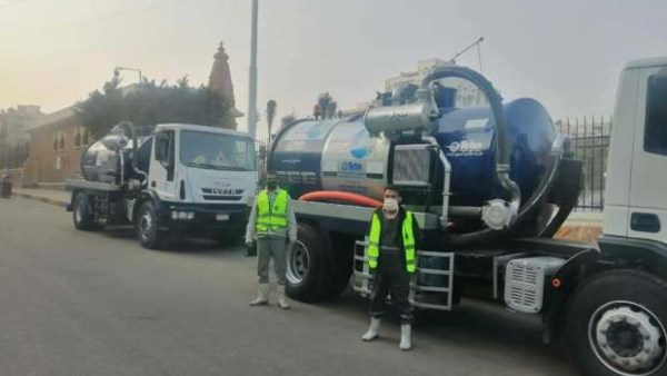 رئيس مياه القناة: طوارئ قصوى وتمركز سيارات الأمطار ببورسعيد والإسماعيلية والسويس