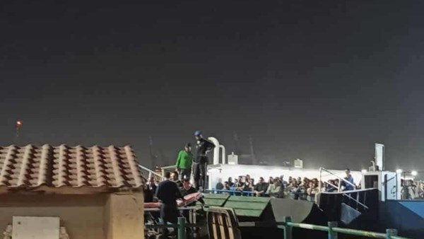 نتيجة عطل فني.. اصطدام معدية نقل ركاب وسيارات بين بورسعيد وبورفؤاد بالمرسى نتيجة عطل فني.. اصطدام معدية نقل ركاب وسيارات بين بورسعيد وبورفؤاد بالمرسى