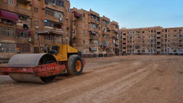 محافظ بورسعيد يتفقد أعمال تطوير المنطقة المحيطة بمحكمة بورفؤاد الجديدة