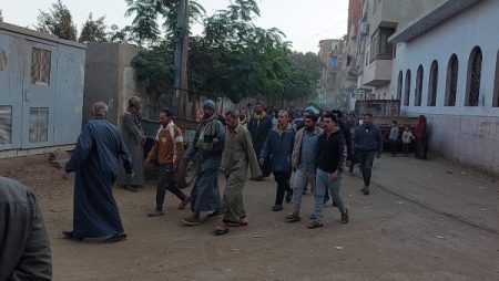 تشييع جثـ.ـمان عروس المنوفية المقـ.ـتولة على يد زوجها لمثواه الأخير في طوخ