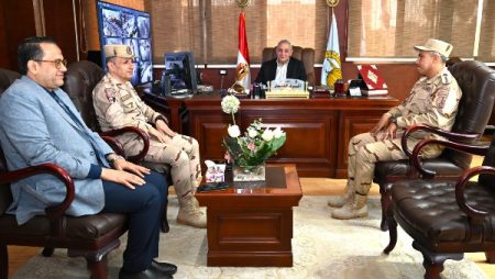 محافظ الغربية يتابع أداء مدارس عروس الدلتا في مسابقة أفضل مدرسة تأسيس عسكري على مستوى الجمهورية