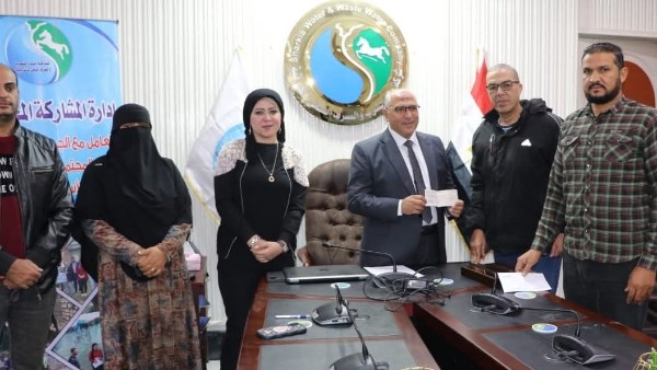 رئيس مياه الشرقية يستقبل مدير الأورمان لتوصيل 4500 وصلة للأسر الأولى بالرعاية رئيس مياه الشرقية يستقبل مدير الأورمان لتوصيل 4500 وصلة للأسر الأولى بالرعاية