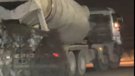 بيرمى الأسمنت فى الطريق.. القبض على سائق سيارة خلاط بالقاهرة