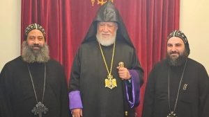 مشاركة الكنيسة القبطية في قبرص في احتفال الكنيسة الأرمنية بمرور 38 سنة على حبرية قداسة الكاثوليكوس