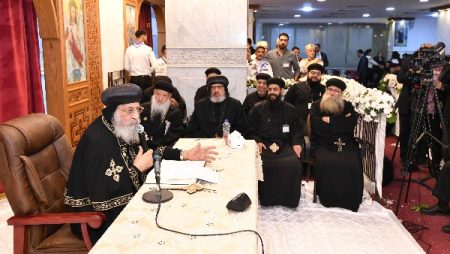 البابا تواضروس يهنئ الأقباط ببدء شهر كيهك