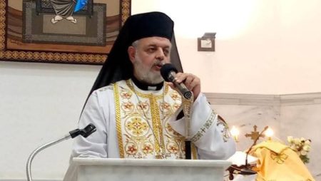 الأنبا توماس يترأس عيد تدشين كنيسة الملاك ميخائيل بمدينة السادس من أكتوبر