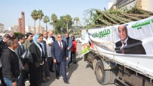 الدقهلية.. استلام الدفعة الرابعة من الأشجار ضمن مبادرة 100 مليون شجرة