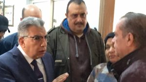 محافظ الدقهلية يتفقد مديرية الشباب والرياضة للاطمئنان على سير العمل