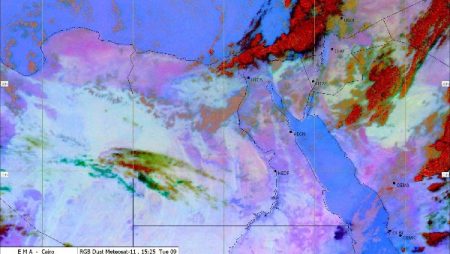 القاهرة تسجل 20 درجة.. الأرصاد تكشف حالة الجو اليوم