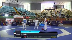 عمر فتحي يضمن ميدالية ثالثة لمصر في بطولة العالم للتايكوندو تحت 21 عامًا