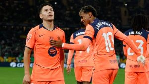 برشلونة يفوز على فياريال بثنائية في الدوري الإسباني