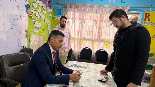 طوابير وحشود أمام لجان الإعادة بسنطيس بالبحيرة