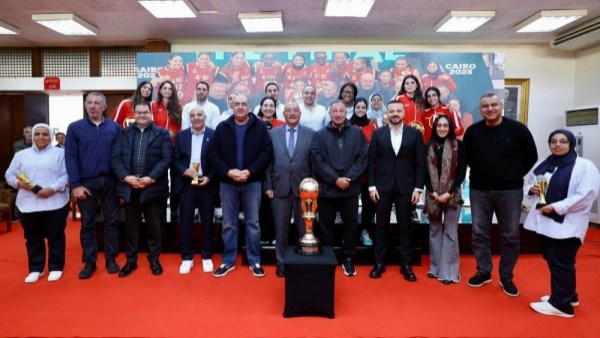 الأهلي يكرم سيدات السلة بعد الفوز ببطولة أفريقيا