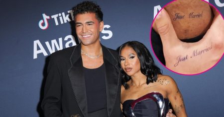 عزرا سوسا وجوردان تشيليز من DWTS يحصلان على وشم متطابق “تزوجا للتو” بعد شائعات عن خطوبة كاذبة فيروسية