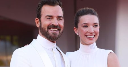 جاستن ثيرو وزوجته نيكول بريدون بلوم ينتظران مولودهما الأول بعد 9 أشهر من الزفاف