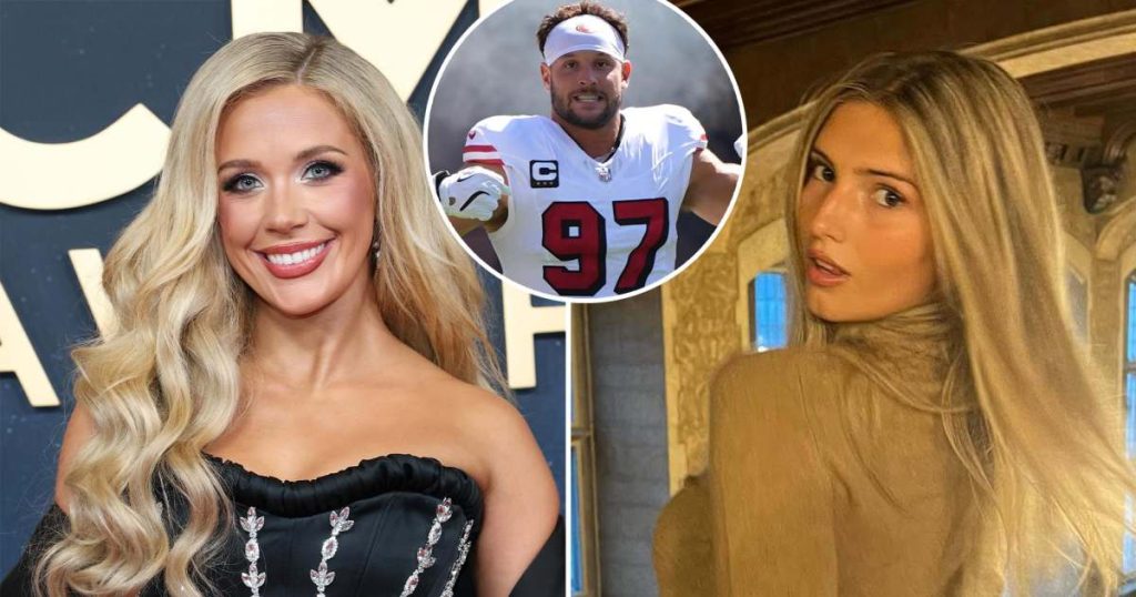 نجم 49ers نيك بوسا هارد يطلق علاقته مع عارضة الأزياء إيلا آيليف بعد شائعات ميغان موروني