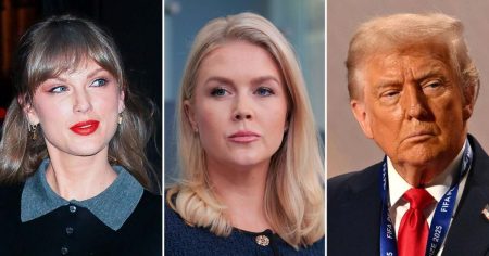 ظهرت تايلور سويفت على سبوتيفي السكرتير الصحفي للبيت الأبيض على الرغم من هجمات دونالد ترامب