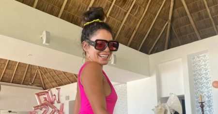 تشارك فانيسا هادجنز في فخ العطش بعد ولادة الطفل الثاني: “أوقات أبسط”