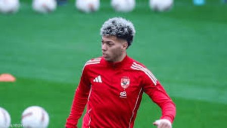 إمام عاشور يظهر في الأهلي قبل مباراة يانج أفريكانز