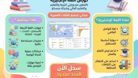 «تطوير التعليم بالوزراء» يطلق مقررات متكاملة لإتقان اللغة الإنجليزية